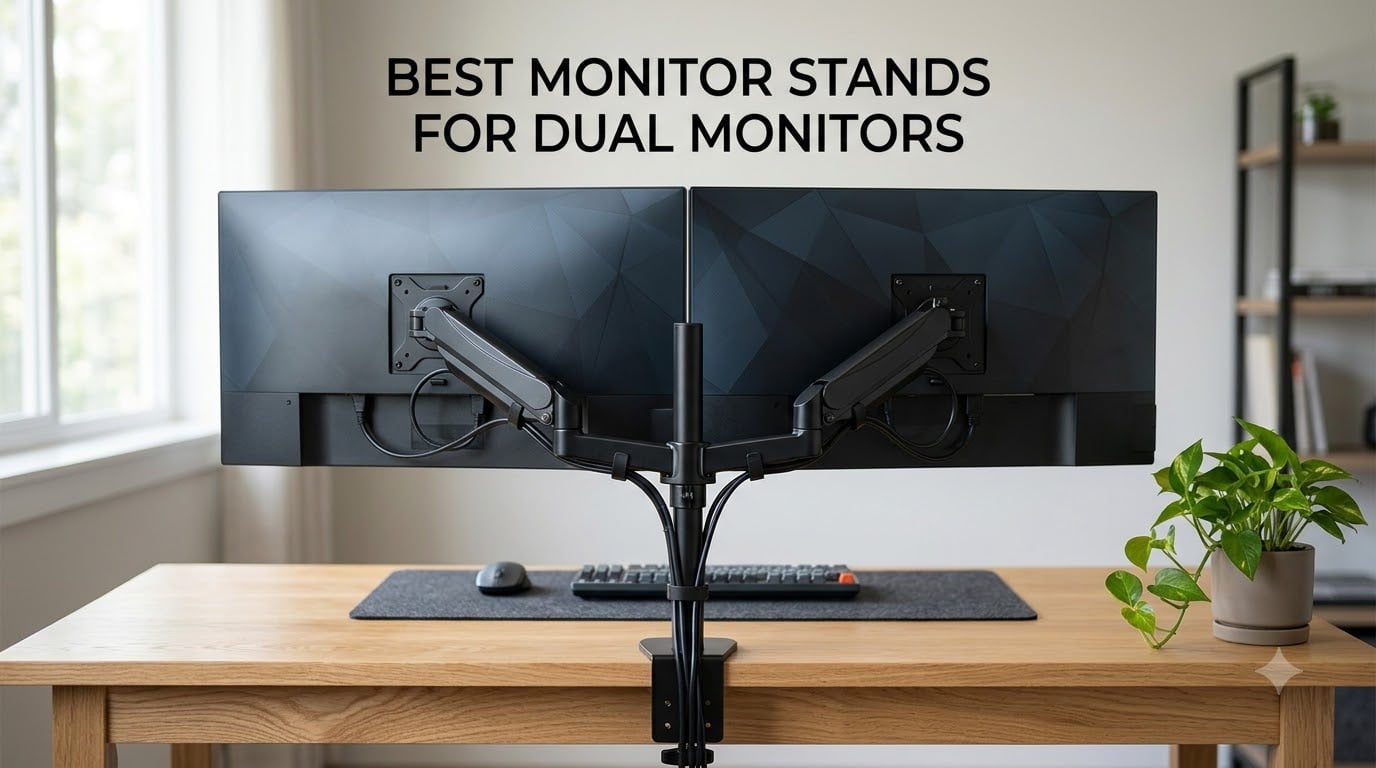 best monitor stands for dual monitors