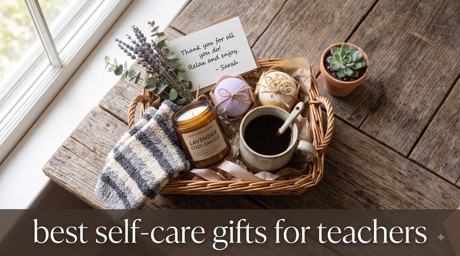 best self-care gifts for teachers