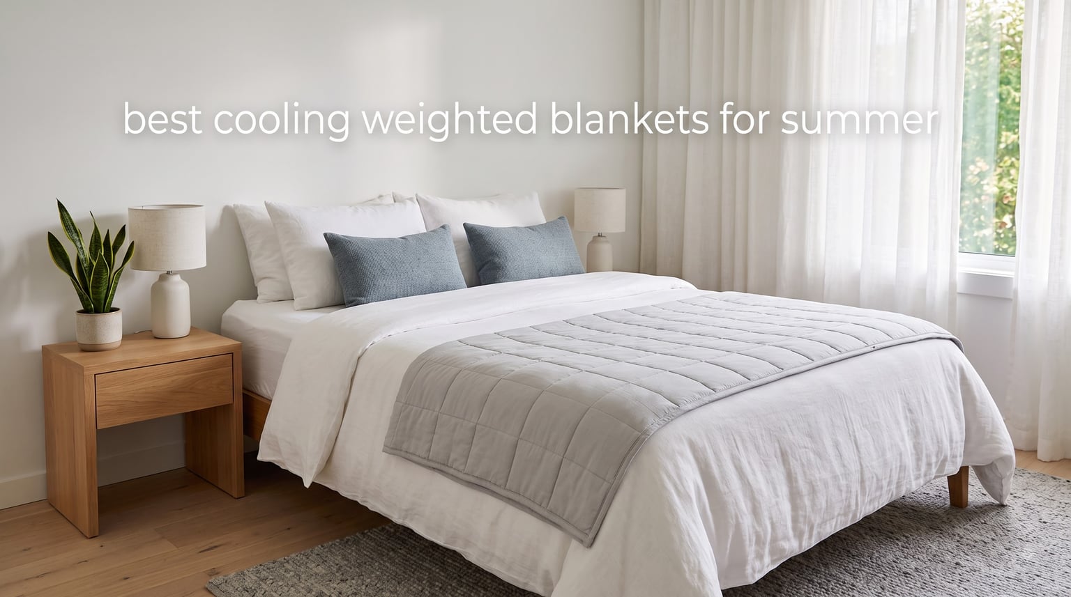 best cooling weighted blankets for summer