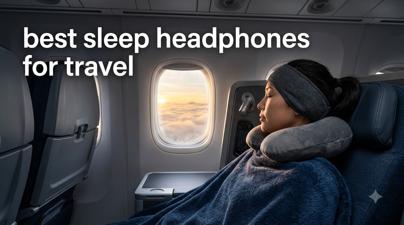 best sleep headphones for travel