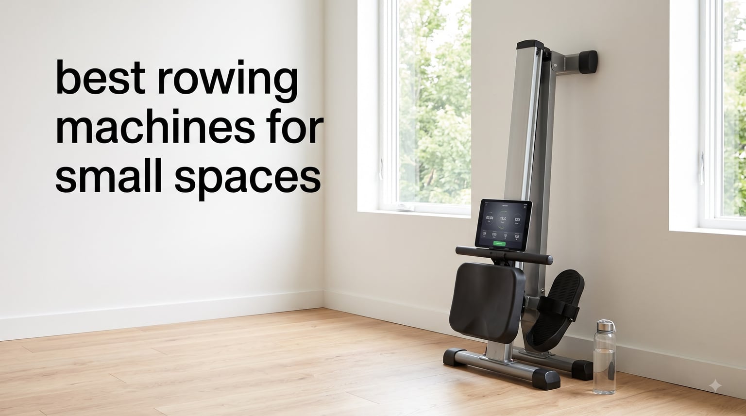 best rowing machines for small spaces