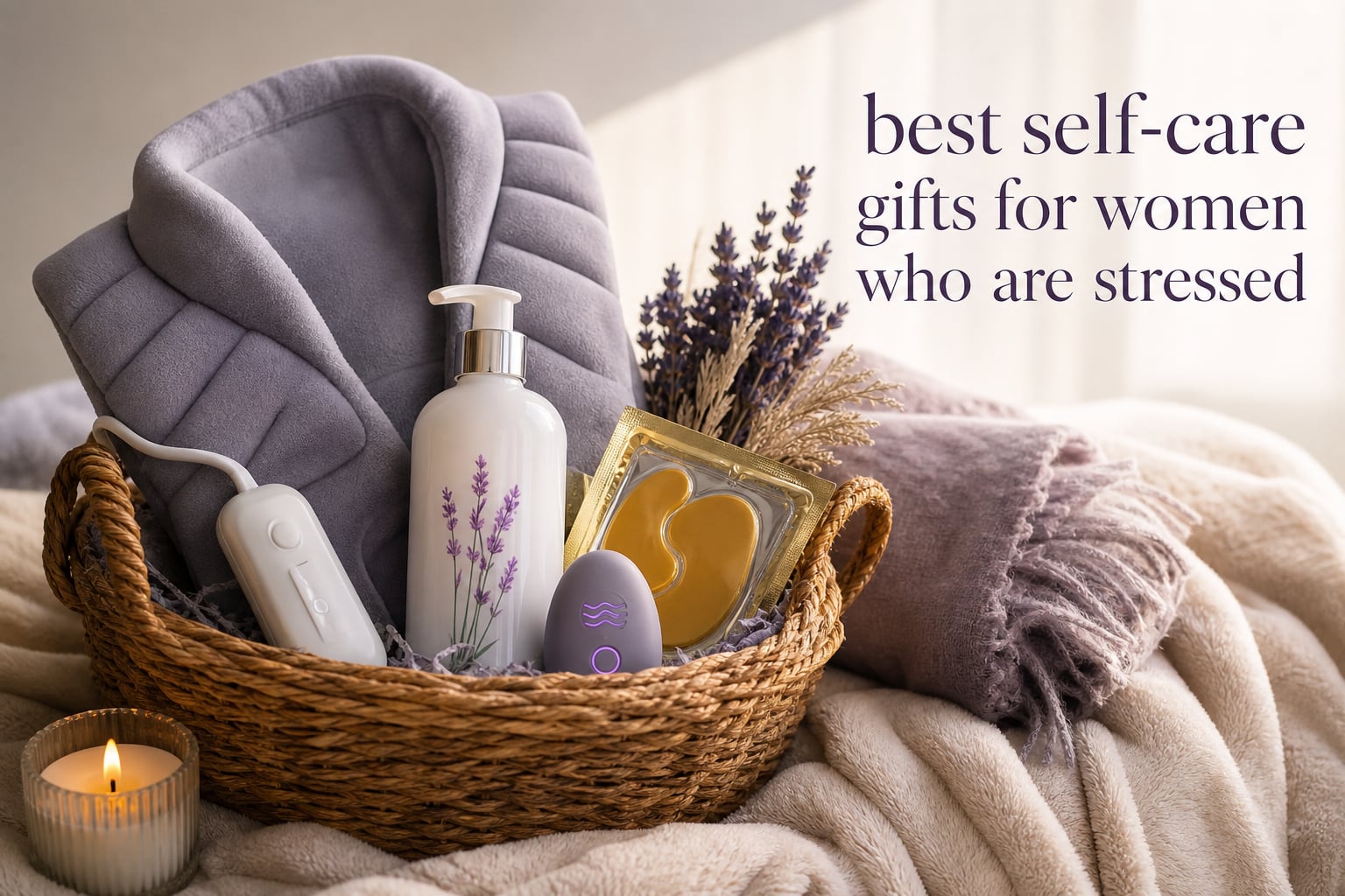 best self-care gifts for women who are stressed