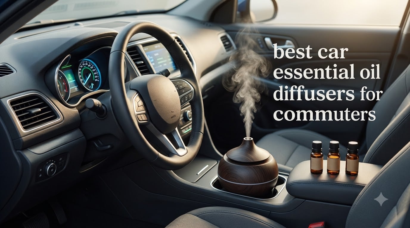 best car essential oil diffusers for commuters
