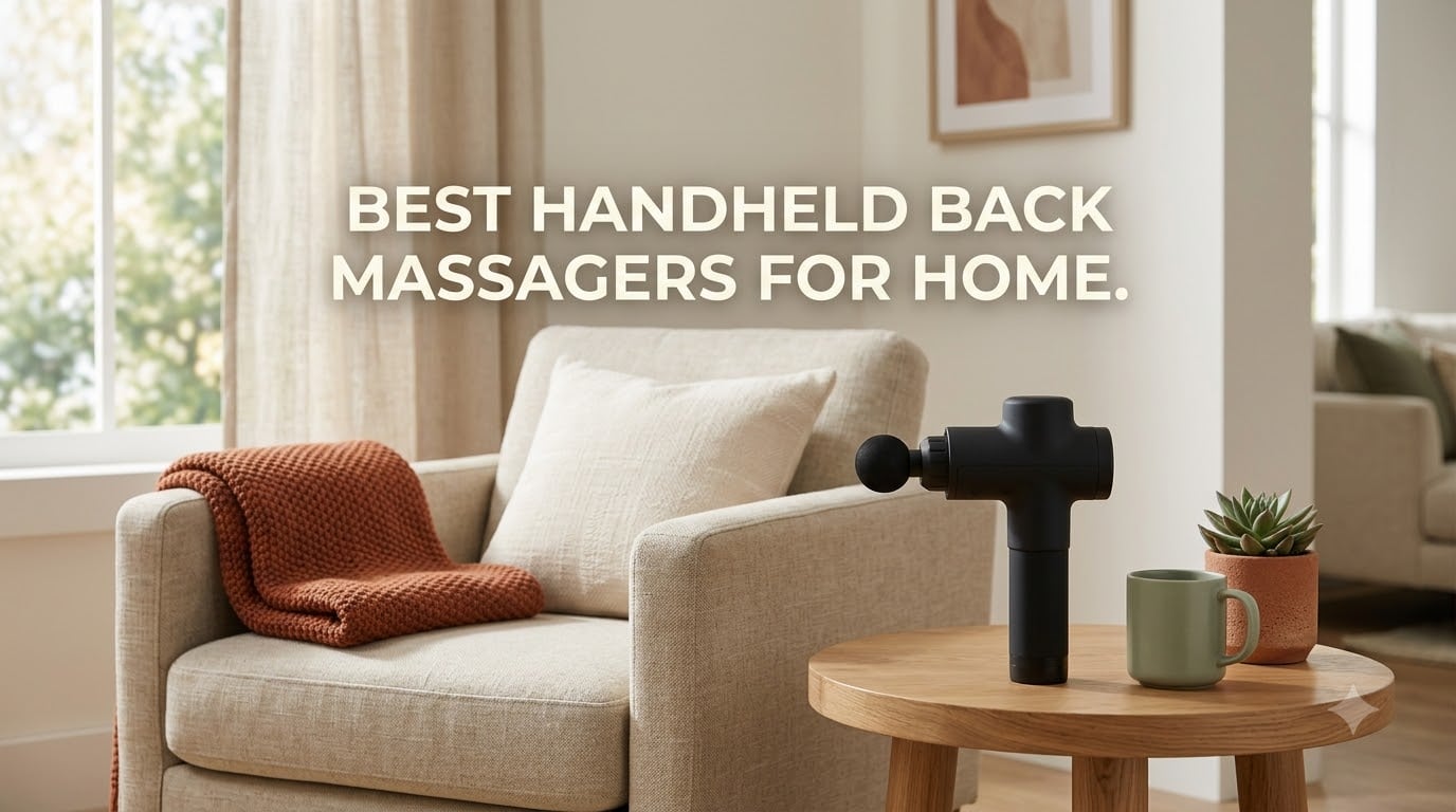 best handheld back massagers for home