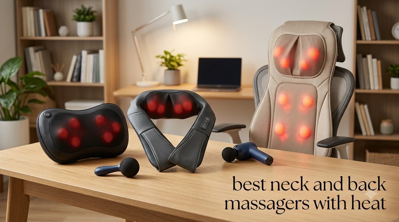 best neck and back massagers with heat