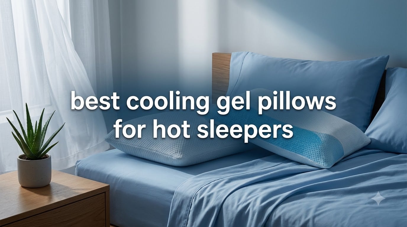 best cooling gel pillows for hot sleepers