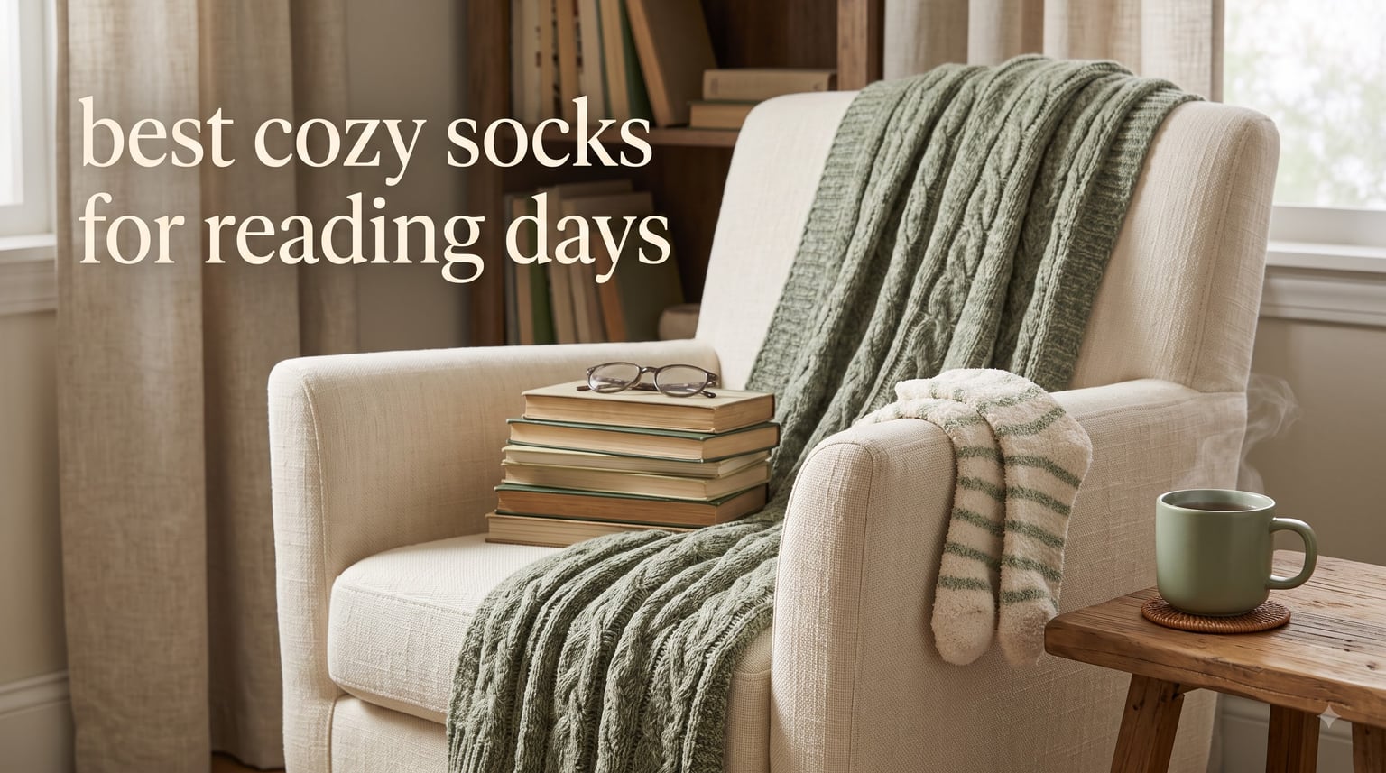 best cozy socks for reading days