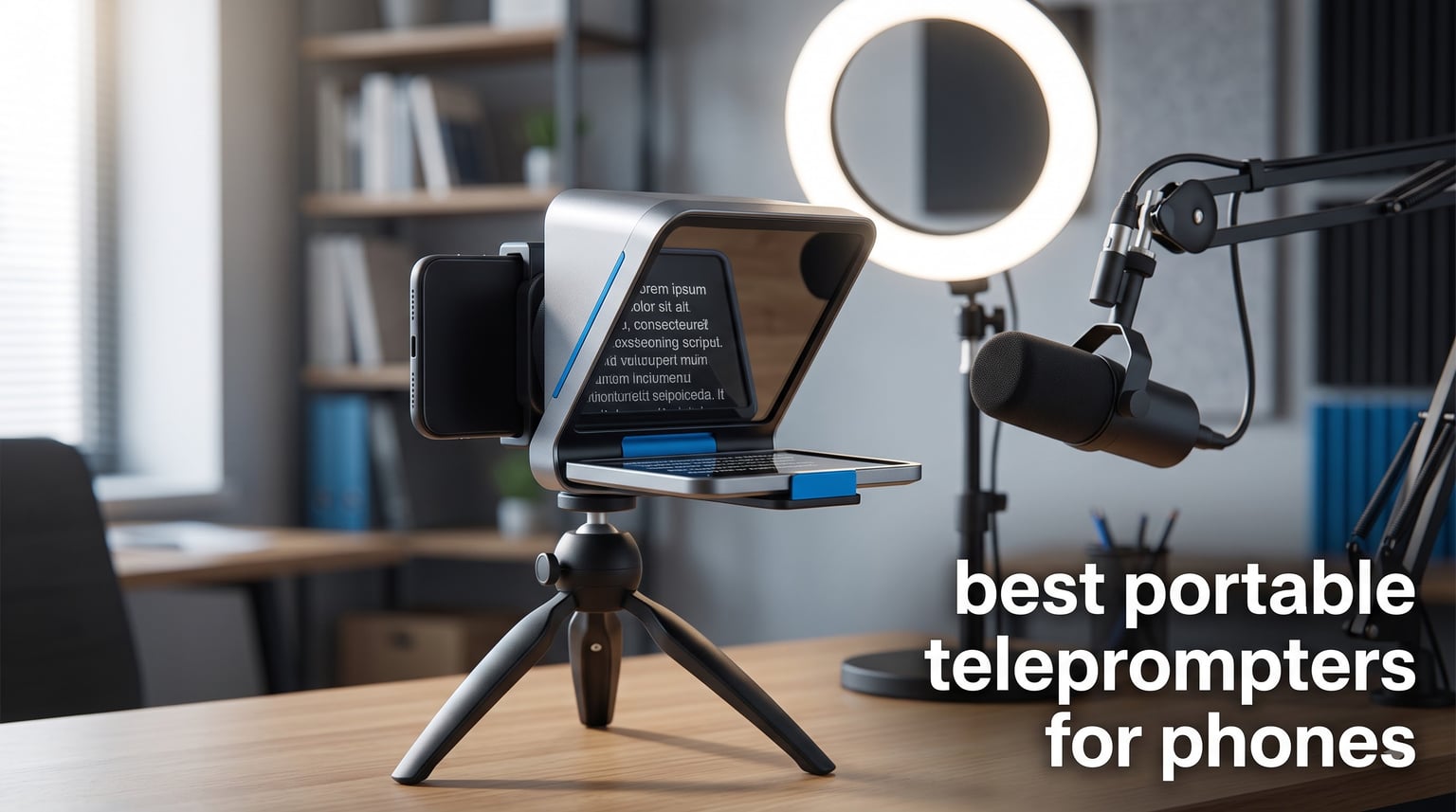best portable teleprompters for phones