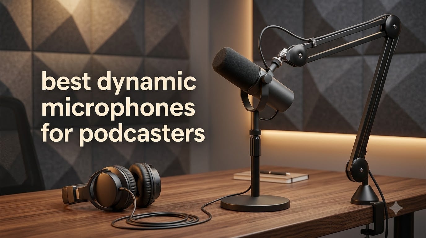 best dynamic microphones for podcasters