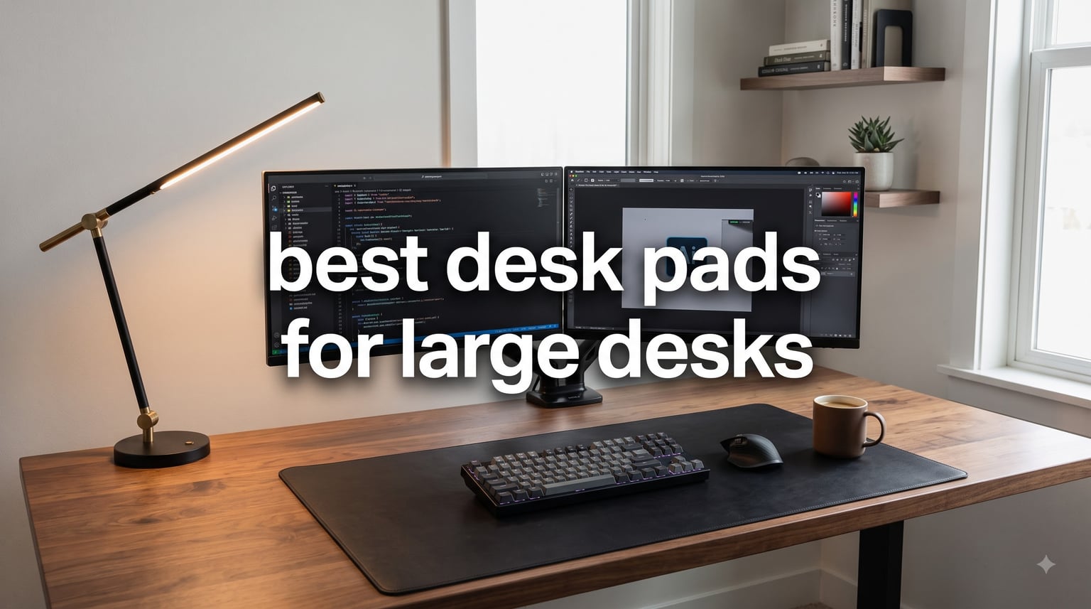best desk pads for large desks