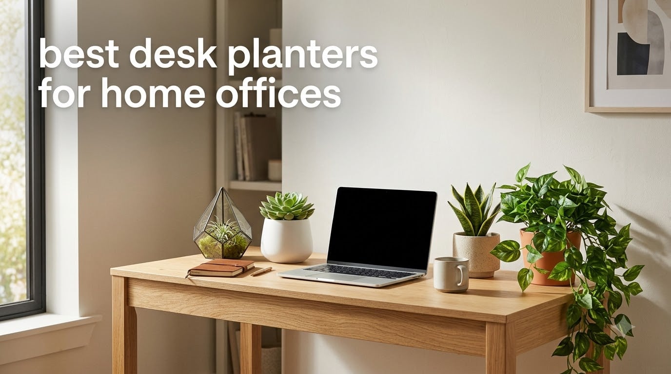 best desk planters for home offices