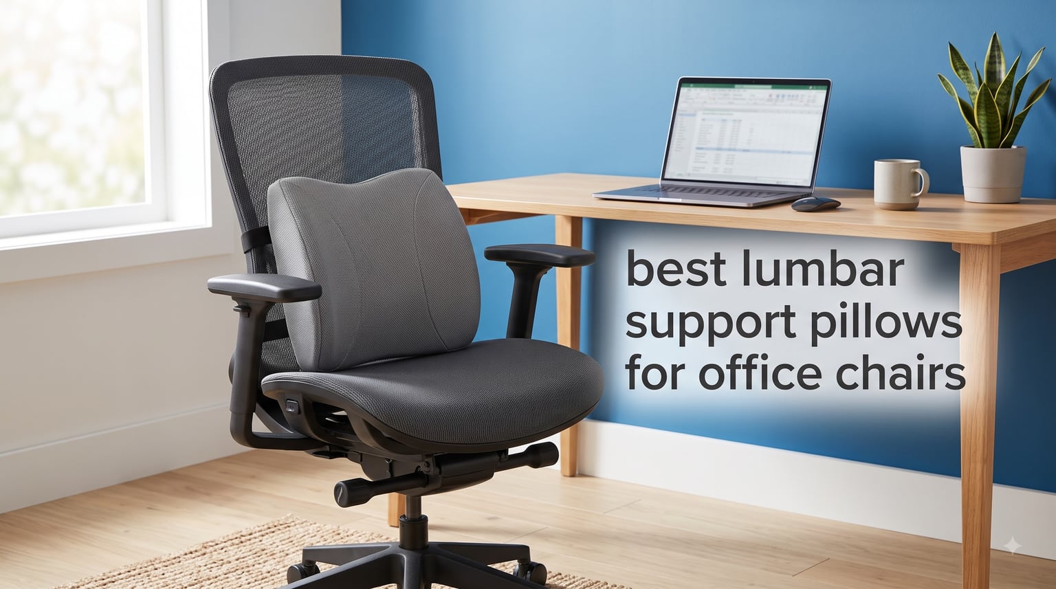 best lumbar support pillows for office chairs