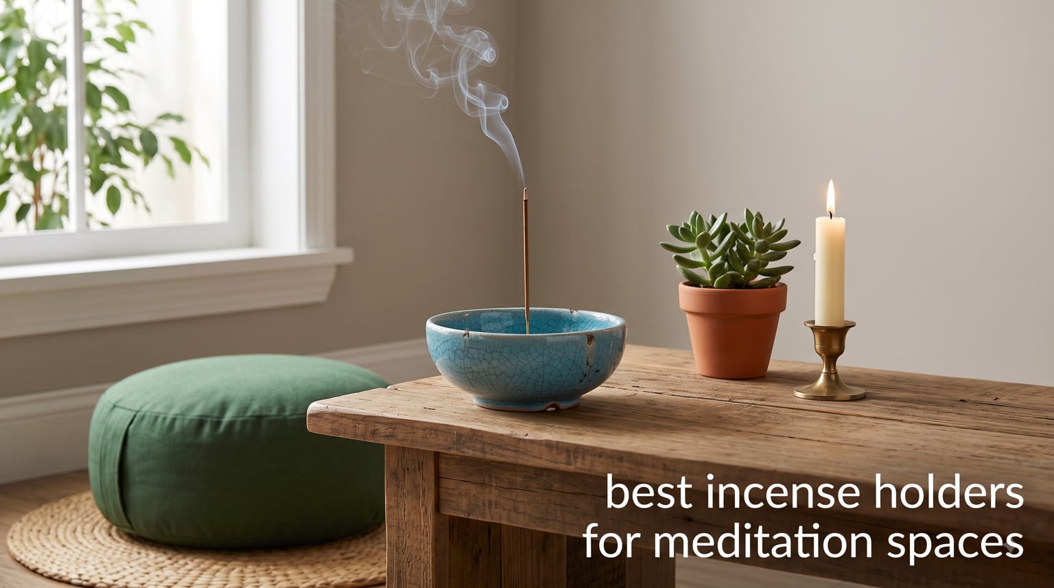 best incense holders for meditation spaces