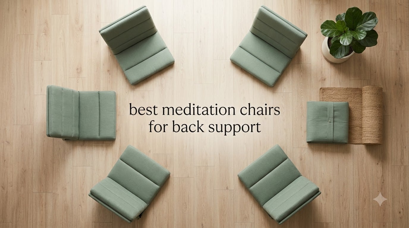 best meditation chairs for back support