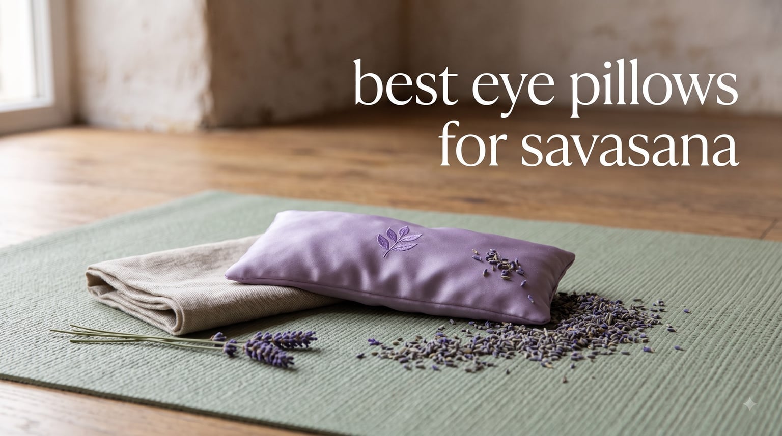 best eye pillows for savasana