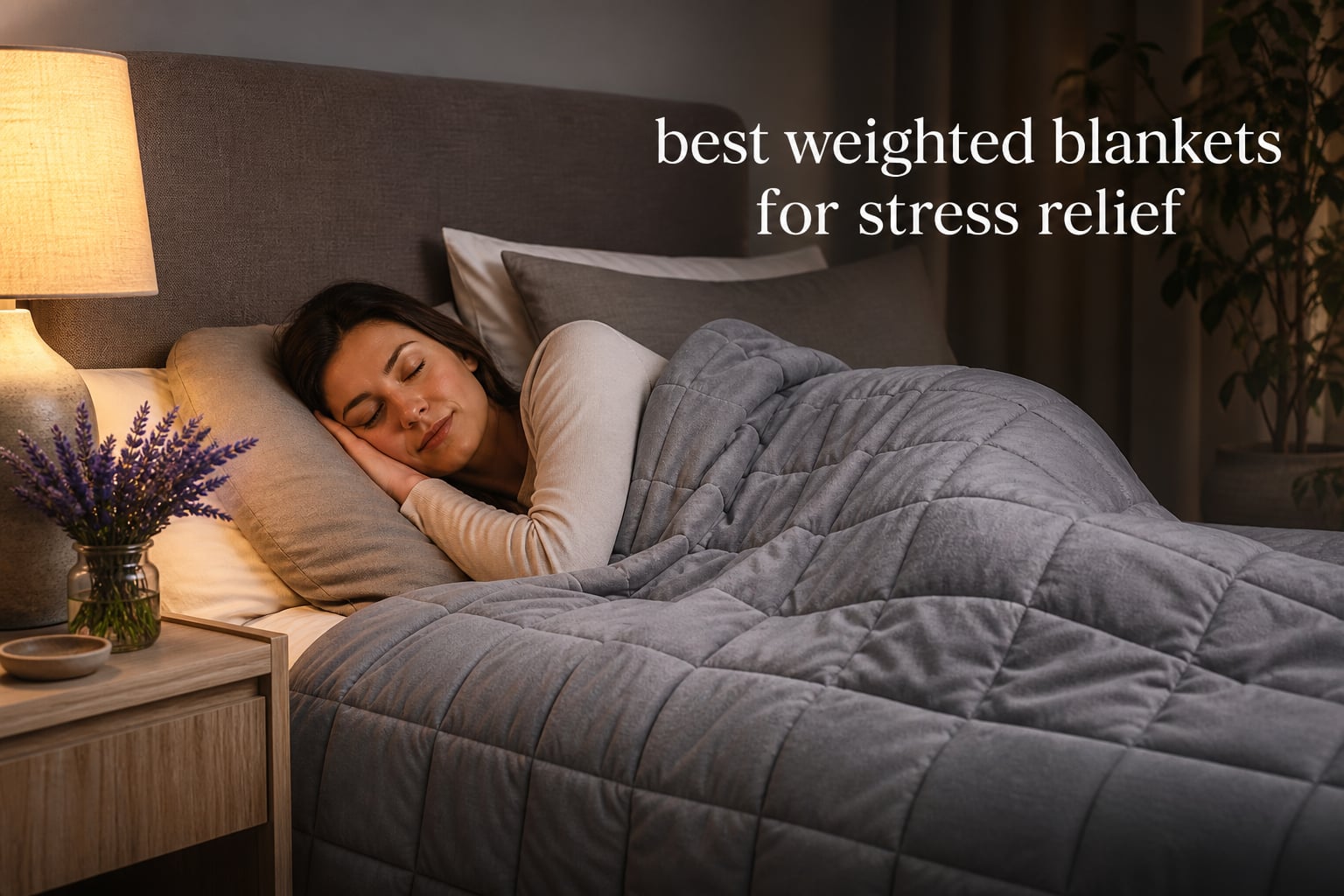 best weighted blankets for stress relief