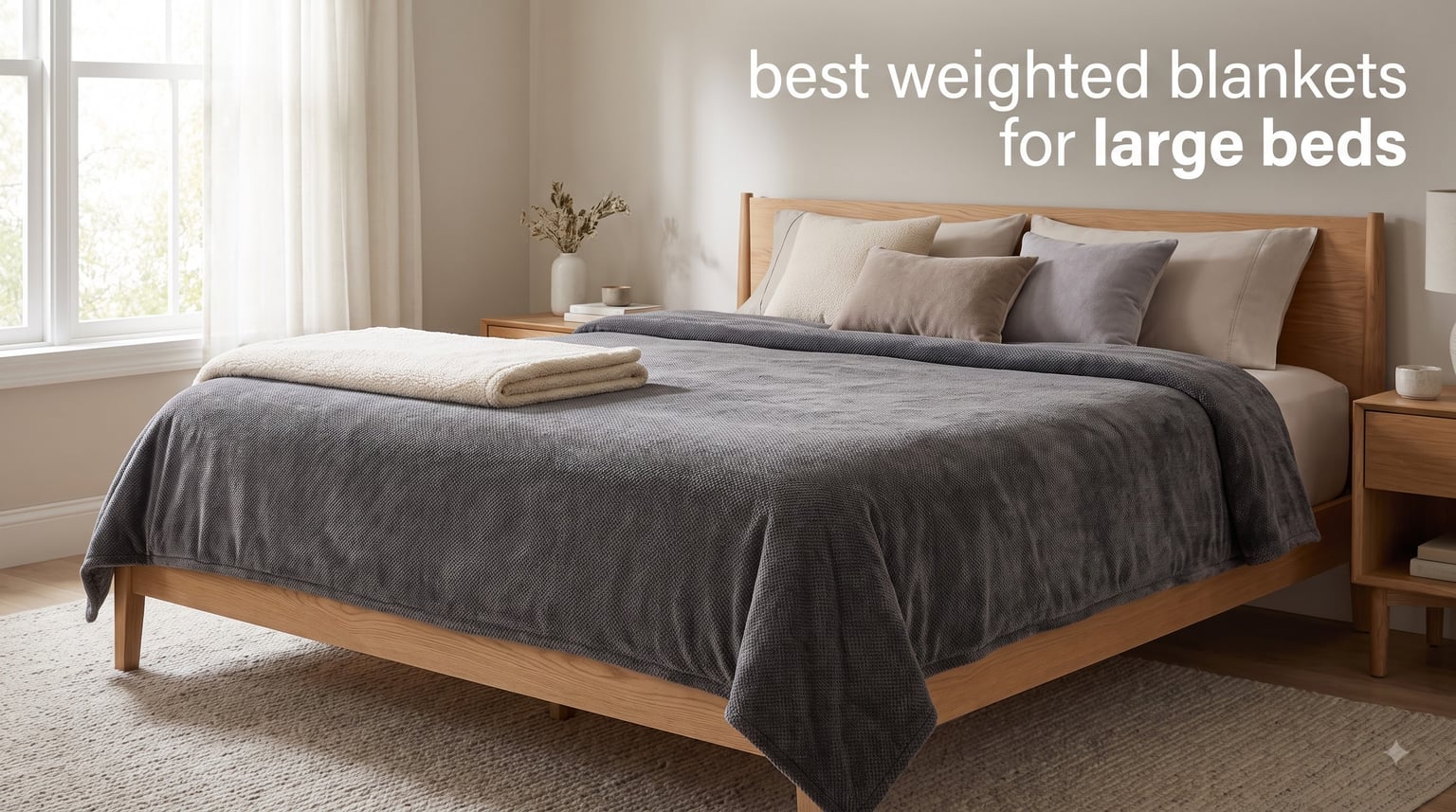 best weighted blankets for large beds