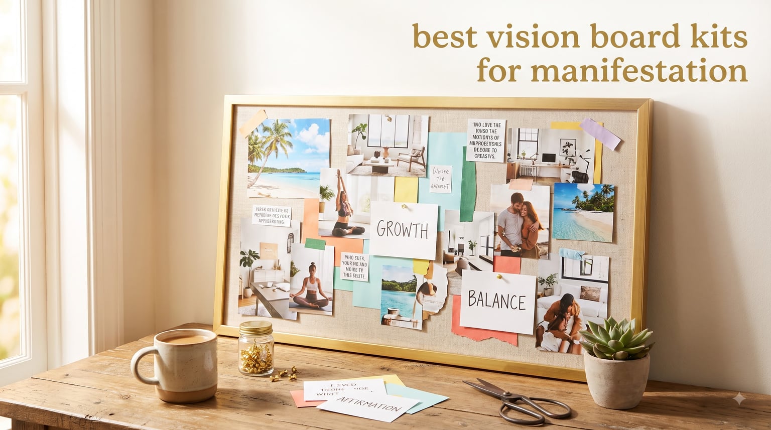 best vision board kits for manifestation