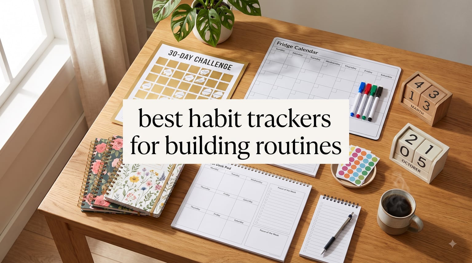 best habit trackers for building routines