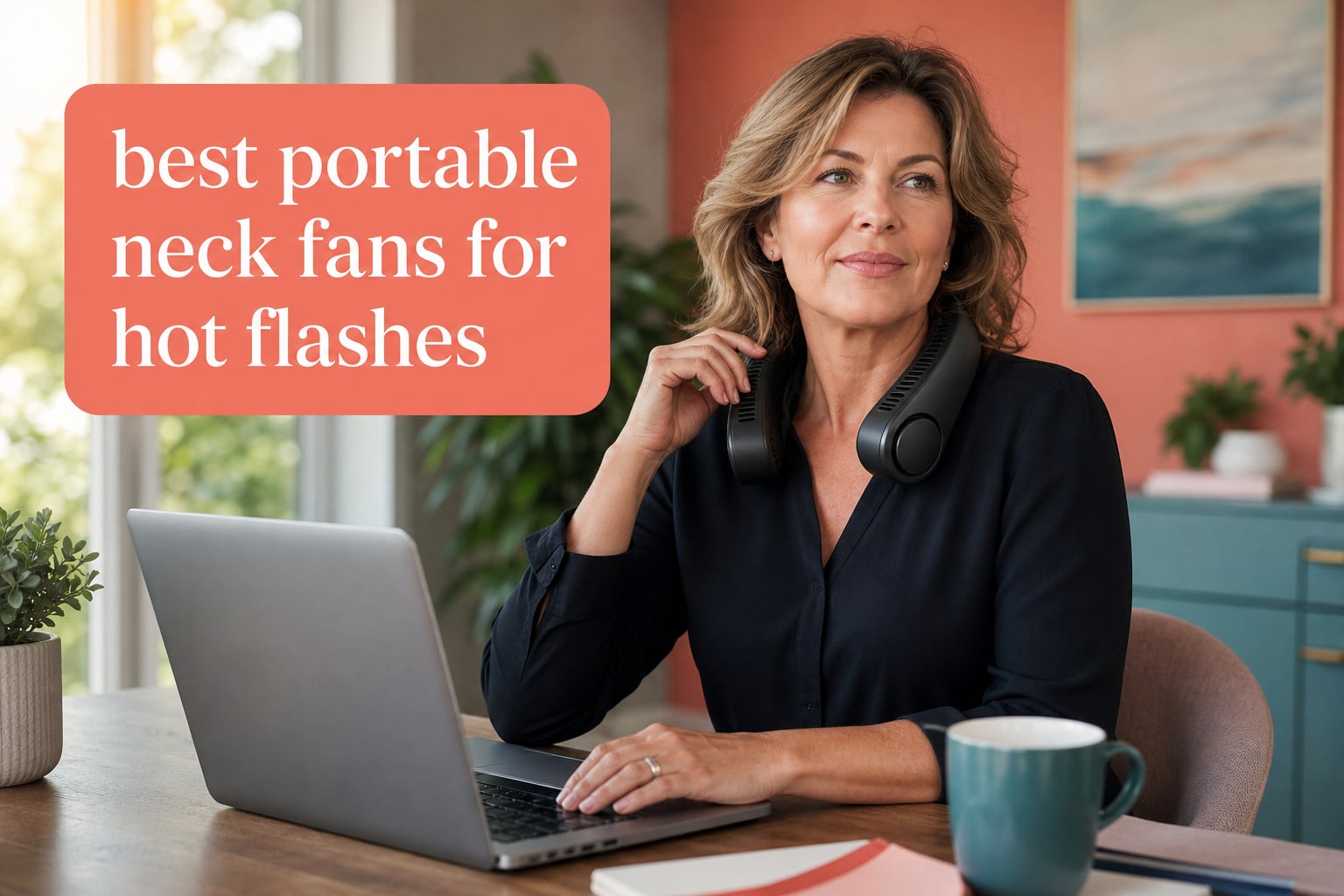 best portable neck fans for hot flashes