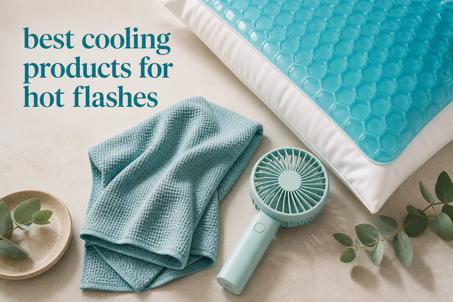 best cooling products for hot flashes