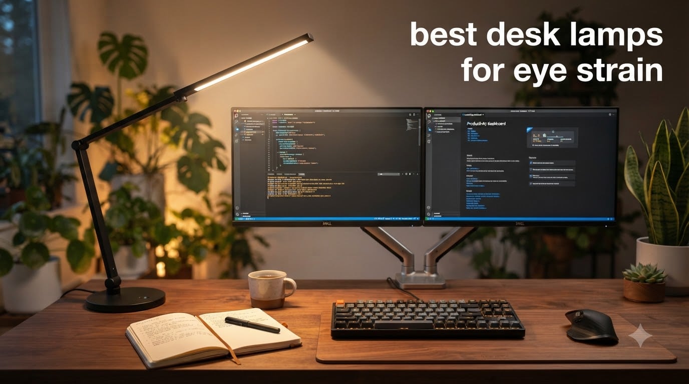 best desk lamps for eye strain