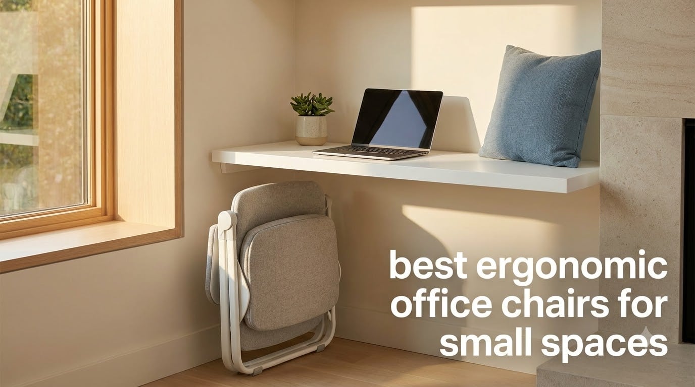best ergonomic office chairs for small spaces