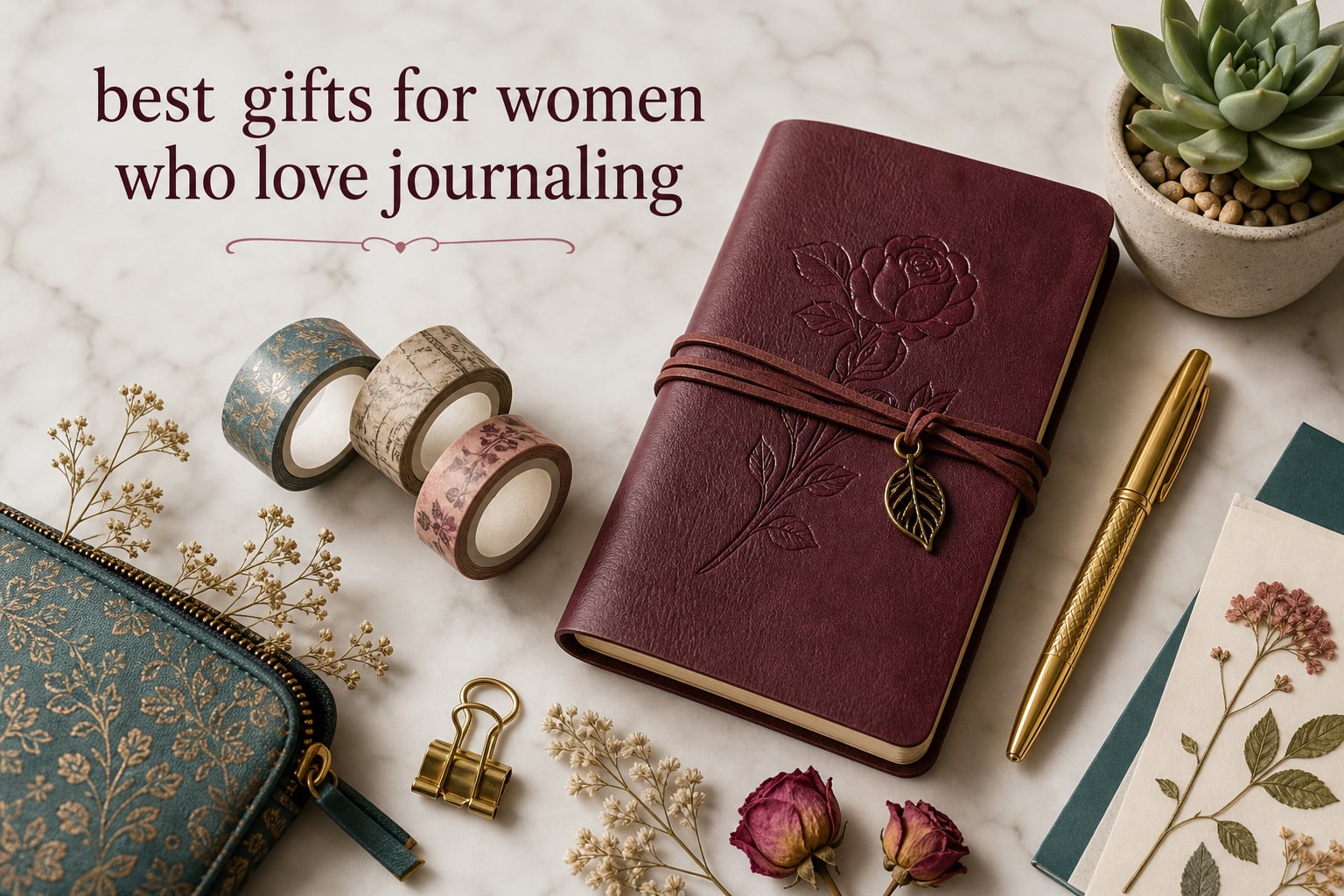 best gifts for women who love journaling