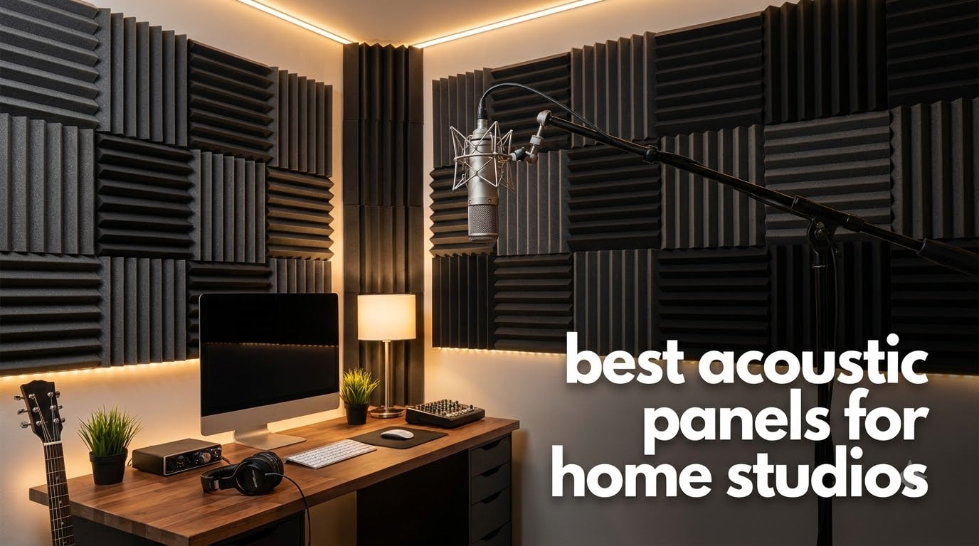 best acoustic panels for home studios