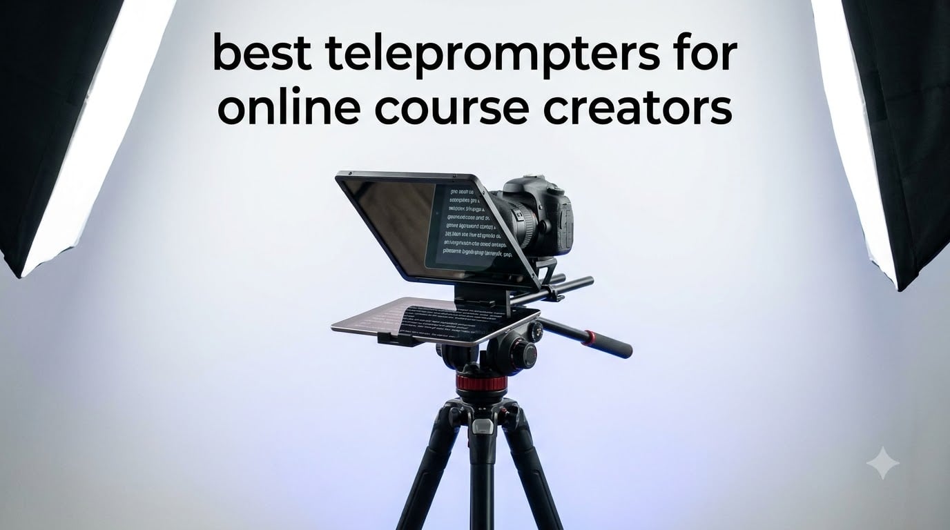 best teleprompters for online course creators