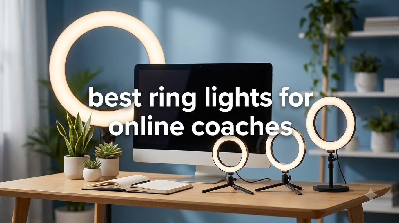 best ring lights for online coaches
