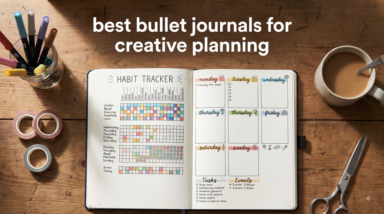 best bullet journals for creative planning
