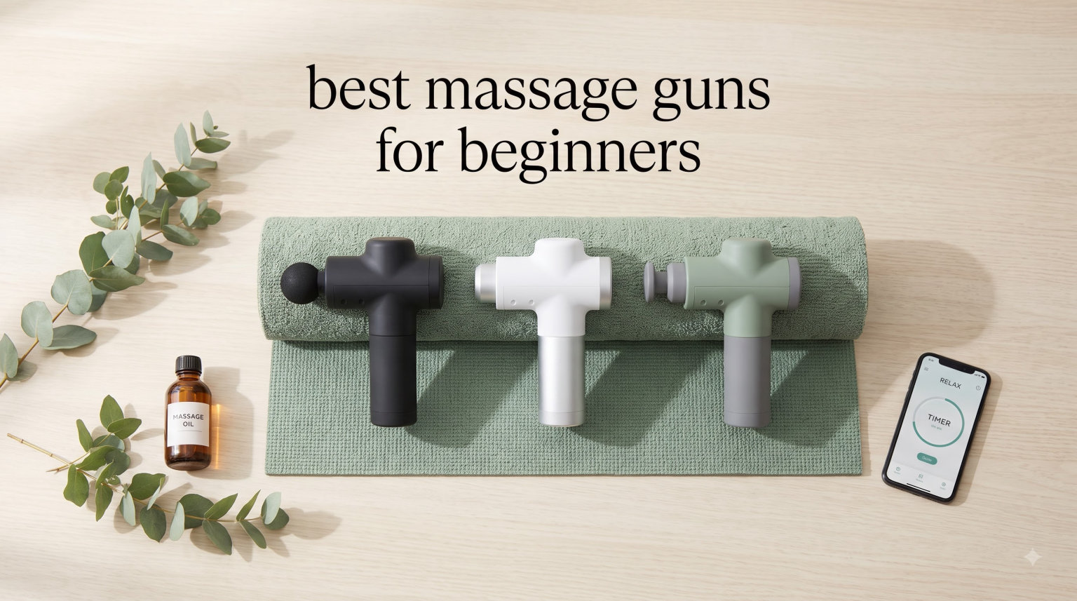 best massage guns for beginners