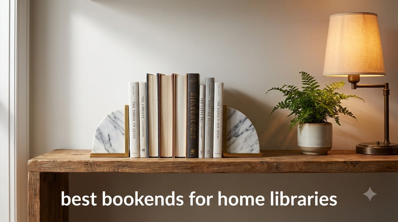 best bookends for home libraries