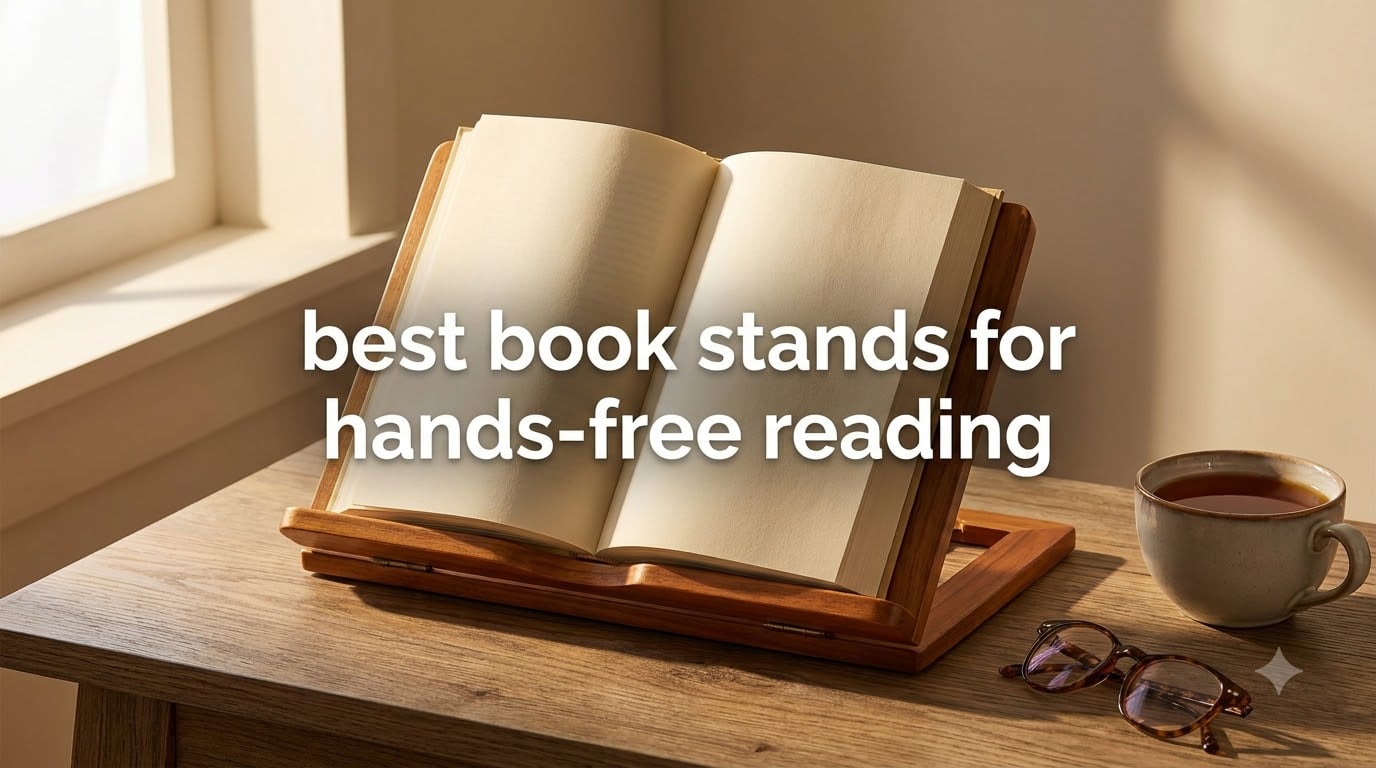 best book stands for hands-free reading