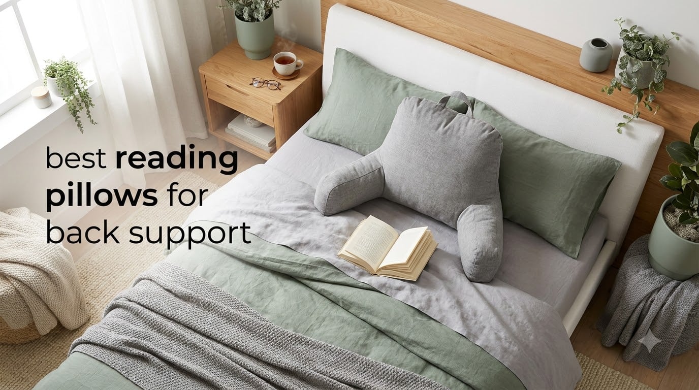 best reading pillows for back support