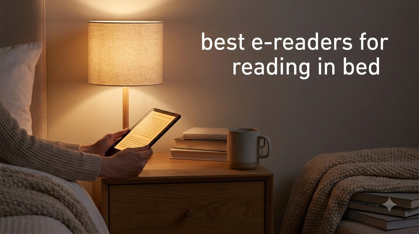 best e-readers for reading in bed