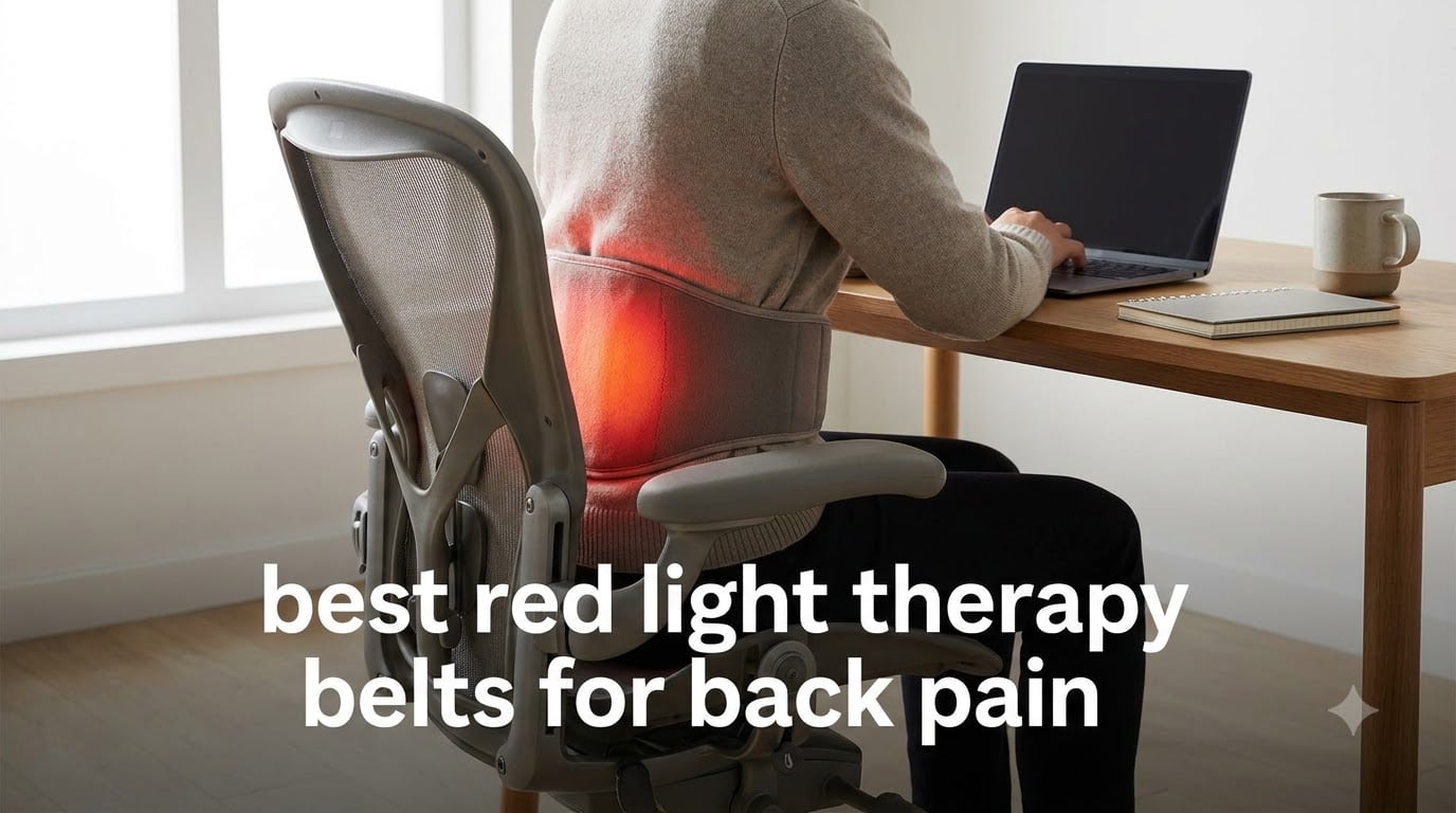 best red light therapy belts for back pain