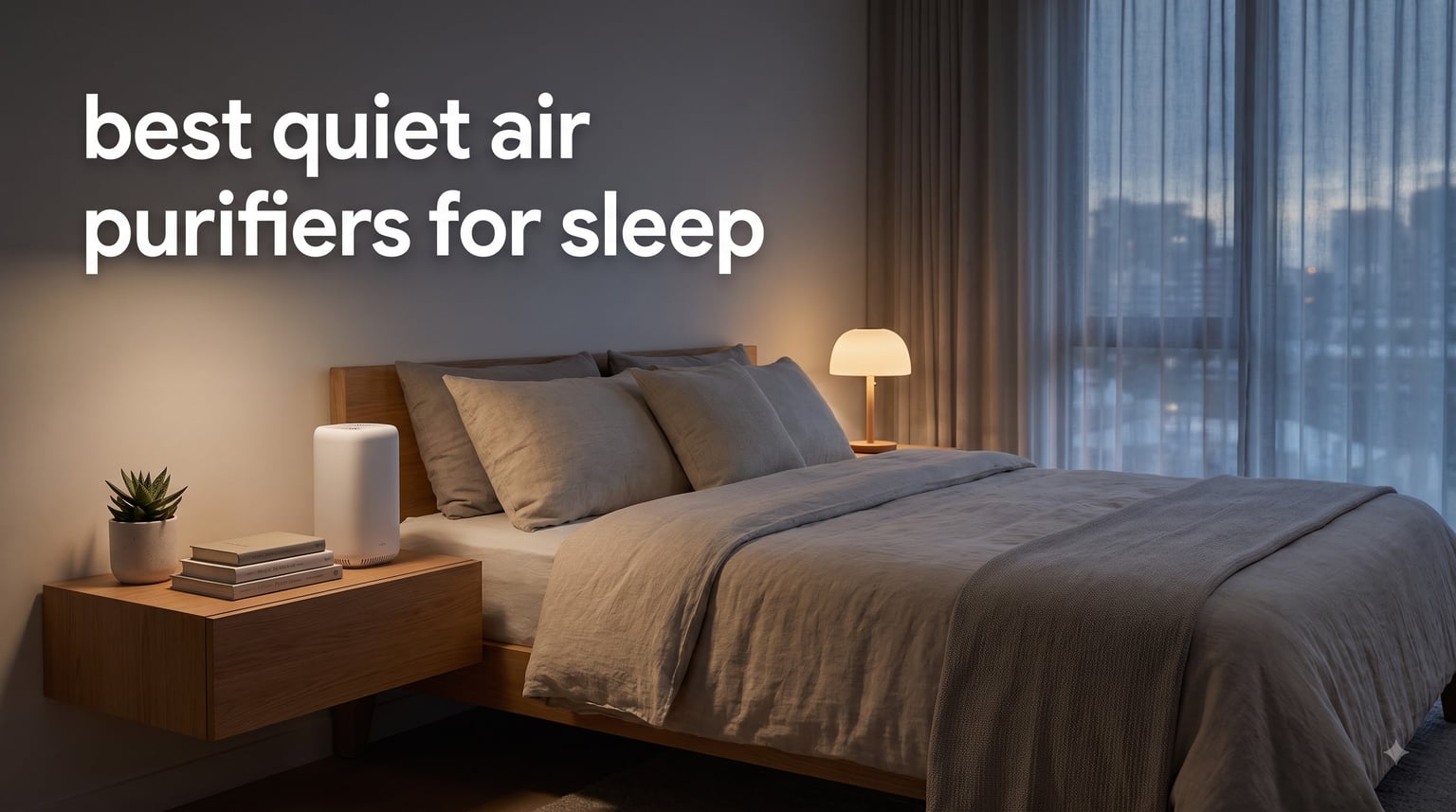 best quiet air purifiers for sleep