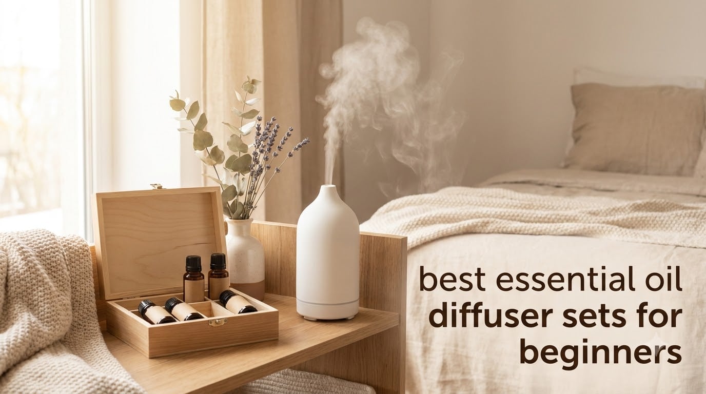 best essential oil diffuser sets for beginners