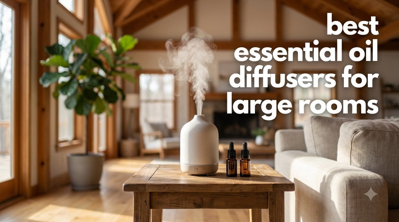 best essential oil diffusers for large rooms