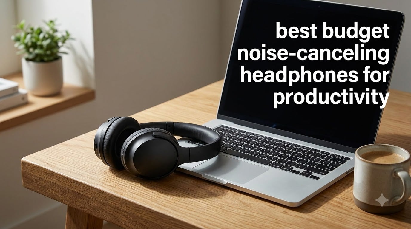 best budget noise-canceling headphones for productivity