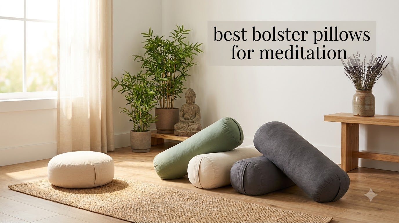 best bolster pillows for meditation
