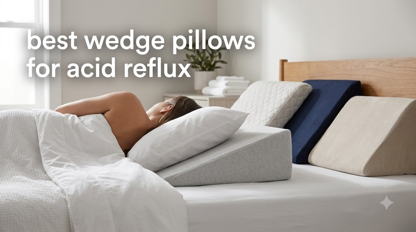best wedge pillows for acid reflux