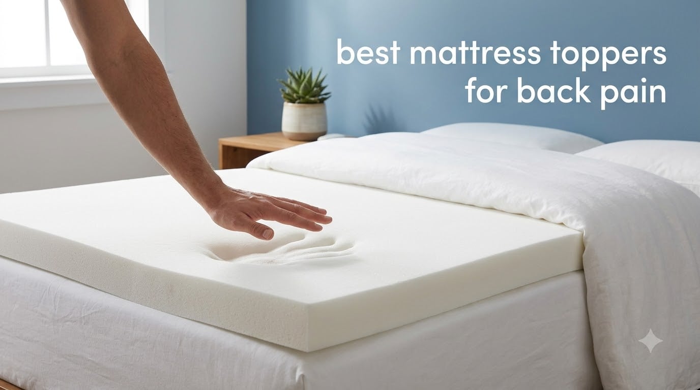 best mattress toppers for back pain