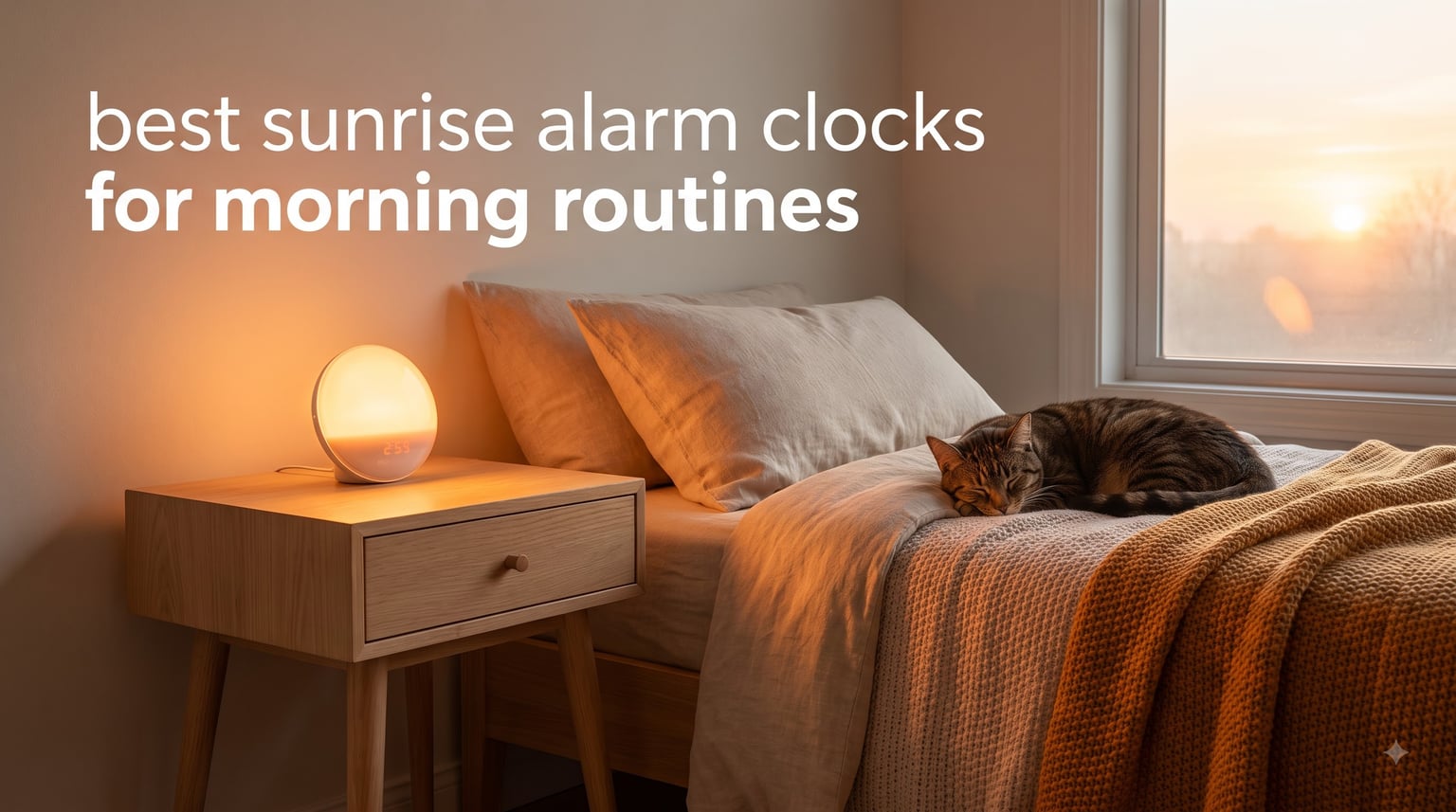 best sunrise alarm clocks for morning routines