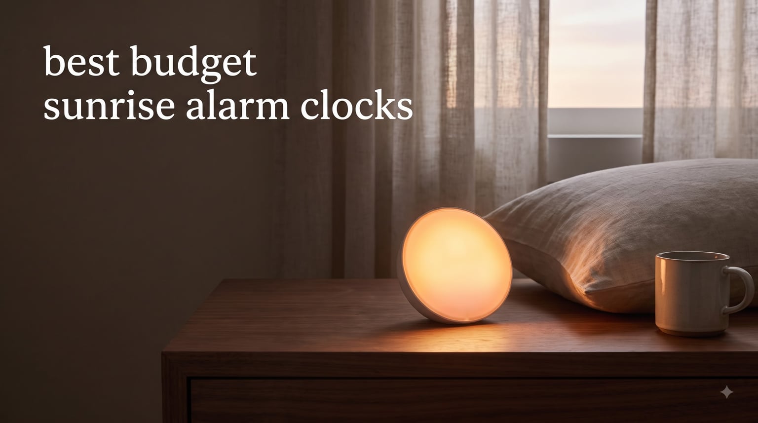 best budget sunrise alarm clocks