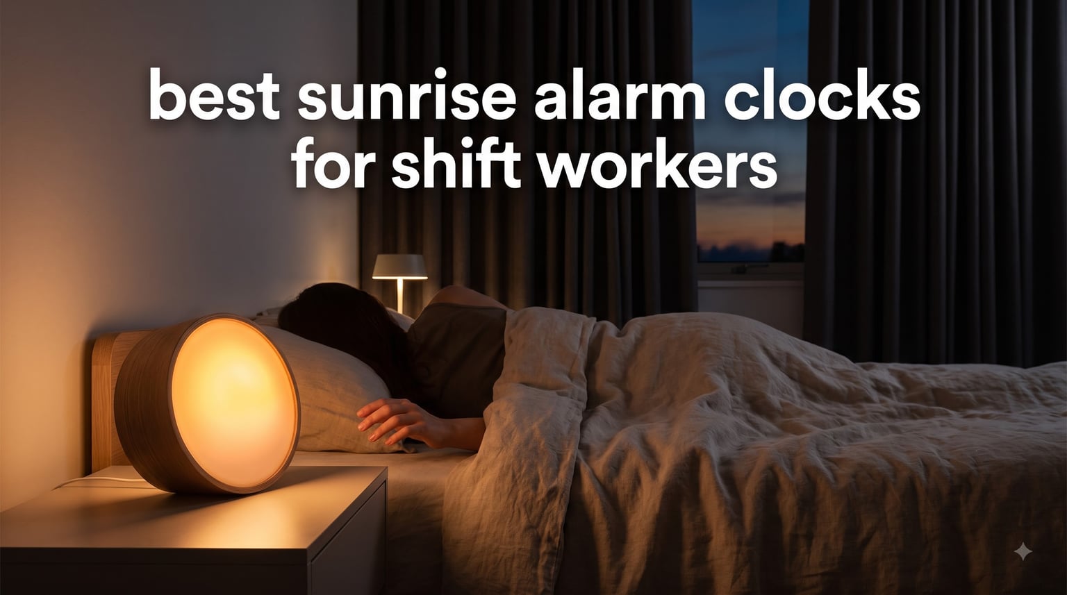 best sunrise alarm clocks for shift workers