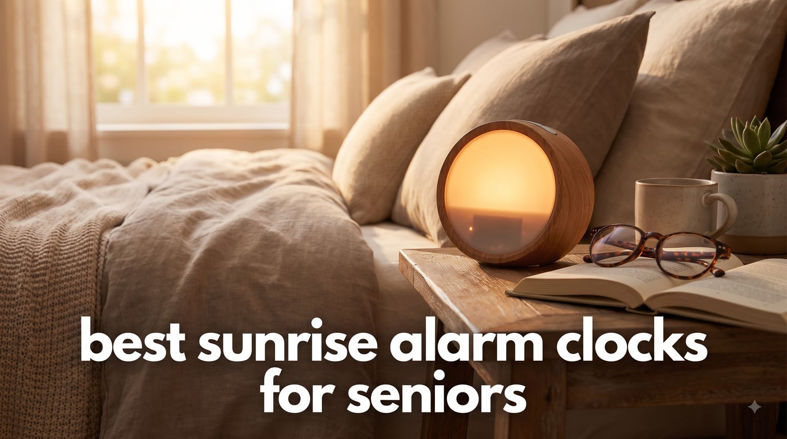 best sunrise alarm clocks for seniors