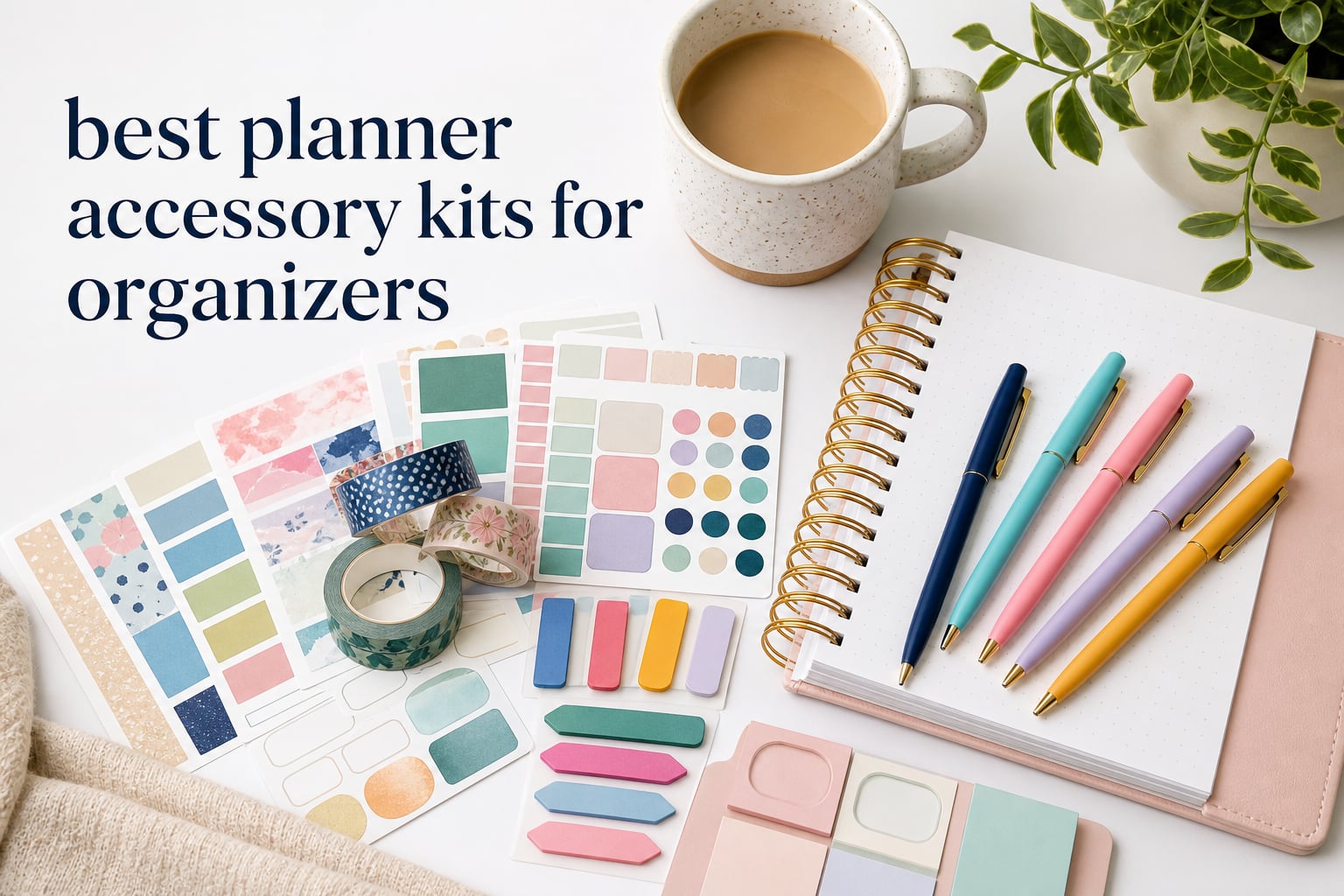 best planner accessory kits for organizers